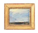 The day after father died by Melita Denaro, Oil on panel, sold Oct 2023