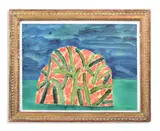 Palms night by William Crozier, 2010, Watercolour, sold Oct 2023