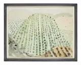 Provencal landscape by Pierre Humbert, Watercolour, sold Oct 2023