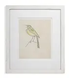 Bird by Henri Gaudier-Brzeska, 1912, Pastel, sold Oct 2023