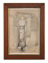 After david roberts by Louis Hague, print (other), sold Oct 2023