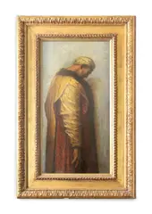 For he had great possessions by George Frederic Watts, Oil on canvas, sold Oct 2023