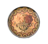 Flowers in an urn by Duncan Grant, Oil on papier-mâché tray Diameter:, sold Oct 2023