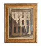 The house by James Pryde, 1917, Oil on canvas, sold Oct 2023