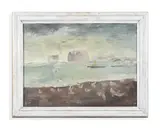 Millbank by Victor Pasmore, Oil on canvas, sold Oct 2023