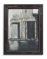 Architectural capriccio by James Pryde, Oil on canvas, sold Oct 2023