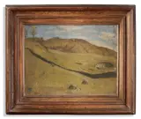 Fells by William Nicholson, 1942, Oil on panel, sold Oct 2023