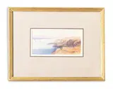 Near thebes by Edward Lear, 1884, Pencil and watercolour Later signed with monogram and dated, sold Oct 2023