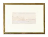 Manfalut by Edward Lear, Pen, ink and wash, sold Oct 2023