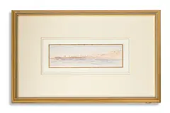 Girgeh by Edward Lear, Watercolour and pencil, sold Oct 2023