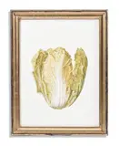 Chinese cabbage by Brigid Edwards, Watercolour on vellum, sold Oct 2023