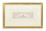 The mosque al-abbasi by William Holman Hunt, Pencil heightened with white, sold Oct 2023