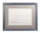 Cumberland landscape by Ben Nicholson, Pencil, sold Oct 2023