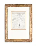 Pieta by David Jones, Etching, sold Oct 2023