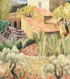 Farm in provence by Billie Waters, oil, sold Jul 2023