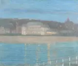 The casino, boulogne-sur-mer by Philip Wilson Steer, Oil on canvas, offered Jul 2023