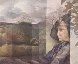 Outside looking in by James Lynch, oil, sold Jul 2023