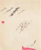 Textile design 2, step 2 by Varvara Stepanova, 1923, Pencil, crayon and gouache, sold Jul 2023