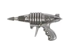 Space pilot x-ray gun by Clive Barker, sculpture, sold Jul 2023