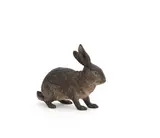 A large cold painted model of a rabbit by Franz Xavier Bergman, sculpture, sold Jun 2023