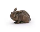 A bronze model of a rabbit by Hugo Emmanuel Becher, BRONZE, sold Jun 2023