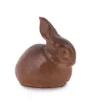 A terracotta model of a rabbit by Raphaël Diligent, sculpture, sold Jun 2023