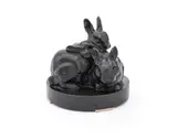 A bronze group of three rabbits by H Boklen, BRONZE, sold Jun 2023