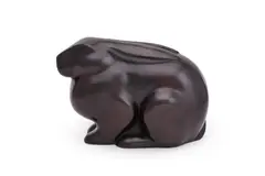 A large and rare limited edition bronze model of a rabbit by David Mesly, BRONZE, offered Jun 2023