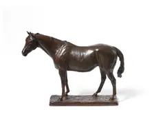 Mrs moss by Gill Parker, 1984, BRONZE, sold Jun 2023
