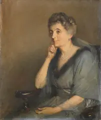 Portrait of mary lushington bernard d'oyly by Tom Roberts, Oil Paintings of Tom Roberts in the National Gallery of Australia, sold Jun 2023