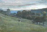 Hastings by Albert Goodwin, ink, sold Jun 2023
