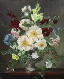 A Summer Group by Cecil Kennedy, oil on canvas, sold Dec 2023