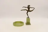 A small Art Deco bronze of a female dancer by Josef Lorenzl, bronze, sold Dec 2023