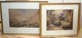 Salmon stream by Peter De Wint, watercolor, sold Dec 2023