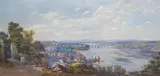 ‘’River landscape’’ by Charles Rowbotham, 1887, watercolour, sold Dec 2023