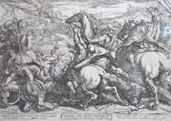 Old master etching by Antonio Tempesta, etching, sold Dec 2023