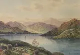Loch Gail by Henry Charles Fox, 1904, watercolour, sold Nov 2023