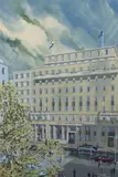 Heightened Architect's by G. A. Campbell, watercolour, sold Nov 2023