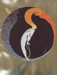Untitled by Erté, pencil, sold Nov 2023