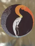 Untitled by Erté, pencil, sold Nov 2023