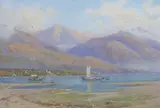 Locarno by Charles Jones Way, watercolour, offered Nov 2023