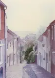 Keere Street, Lewes, by D.K. Holden, print, sold Nov 2023