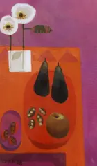 Two Pears by Mary Fedden, print, sold Nov 2023
