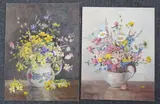 Hedgerow Flowers by Edith Alice Andrews, watercolour, sold Nov 2023