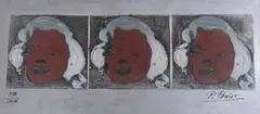 The Norma Jean (3 Multi) by Pietro Psaier, screenprint, offered Nov 2023