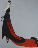 Untitled by Erté, pencil, sold Nov 2023