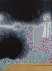 Untitled by Erté, pencil, sold Nov 2023