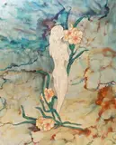 Painted metal panel by Jean-Philippe Jenere, sculpture, offered Nov 2023