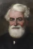 Portrait of Richard Carte by James Elder Christie, oil on canvas, offered Oct 2023