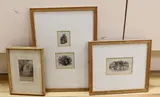 Untitled by Thomas Bewick, pencil, sold Oct 2023
